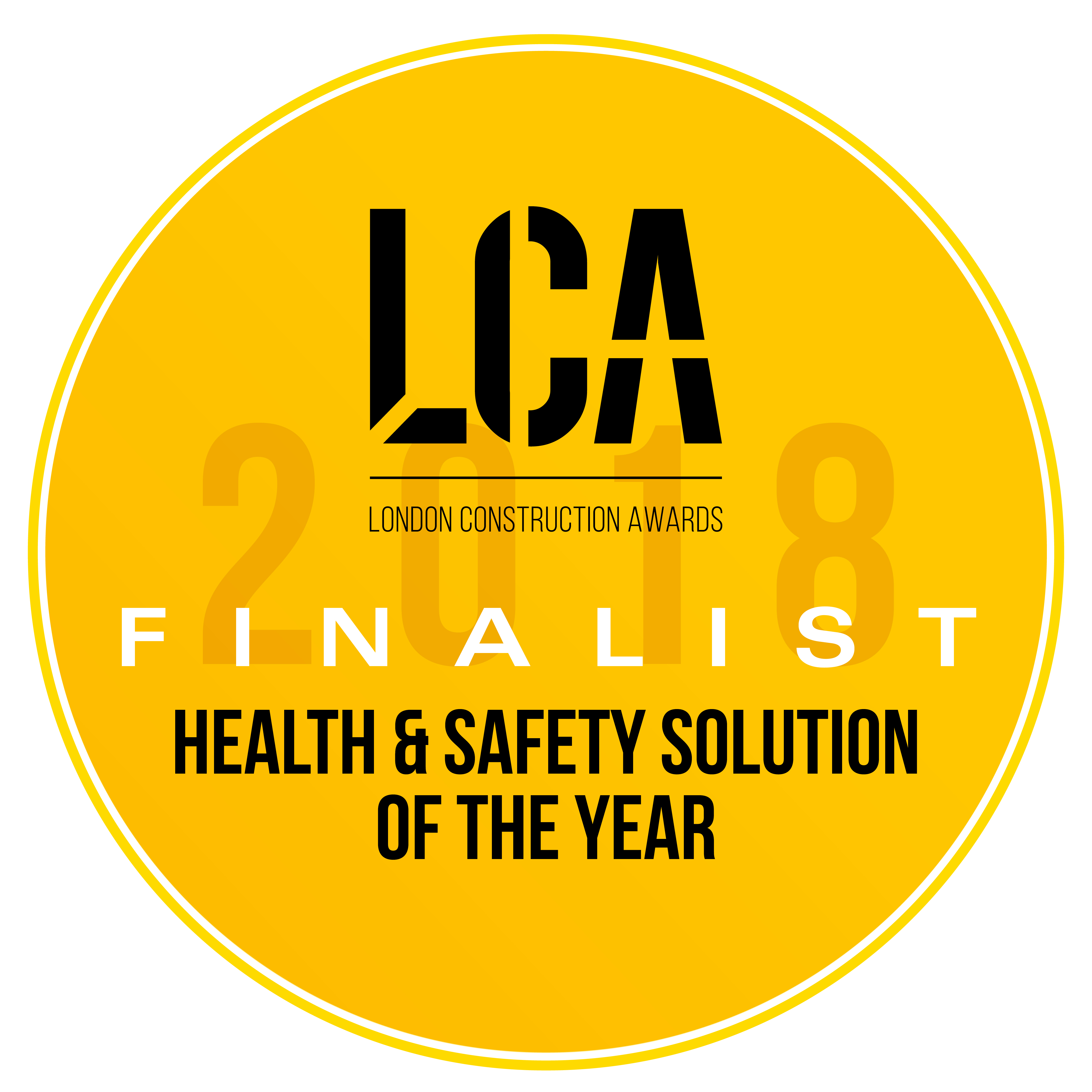 HEALTH & SAFETY SOLUTION OF THE YEAR - Badge